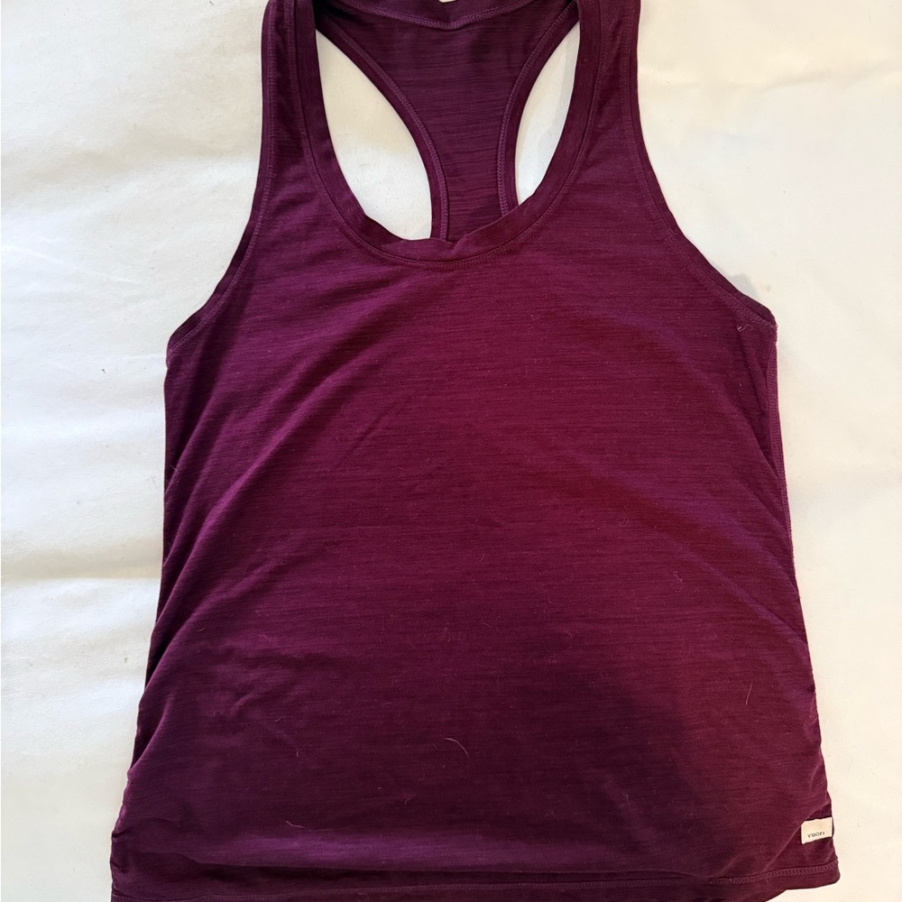 Vuori Women's Racerback Tank Top - Plum